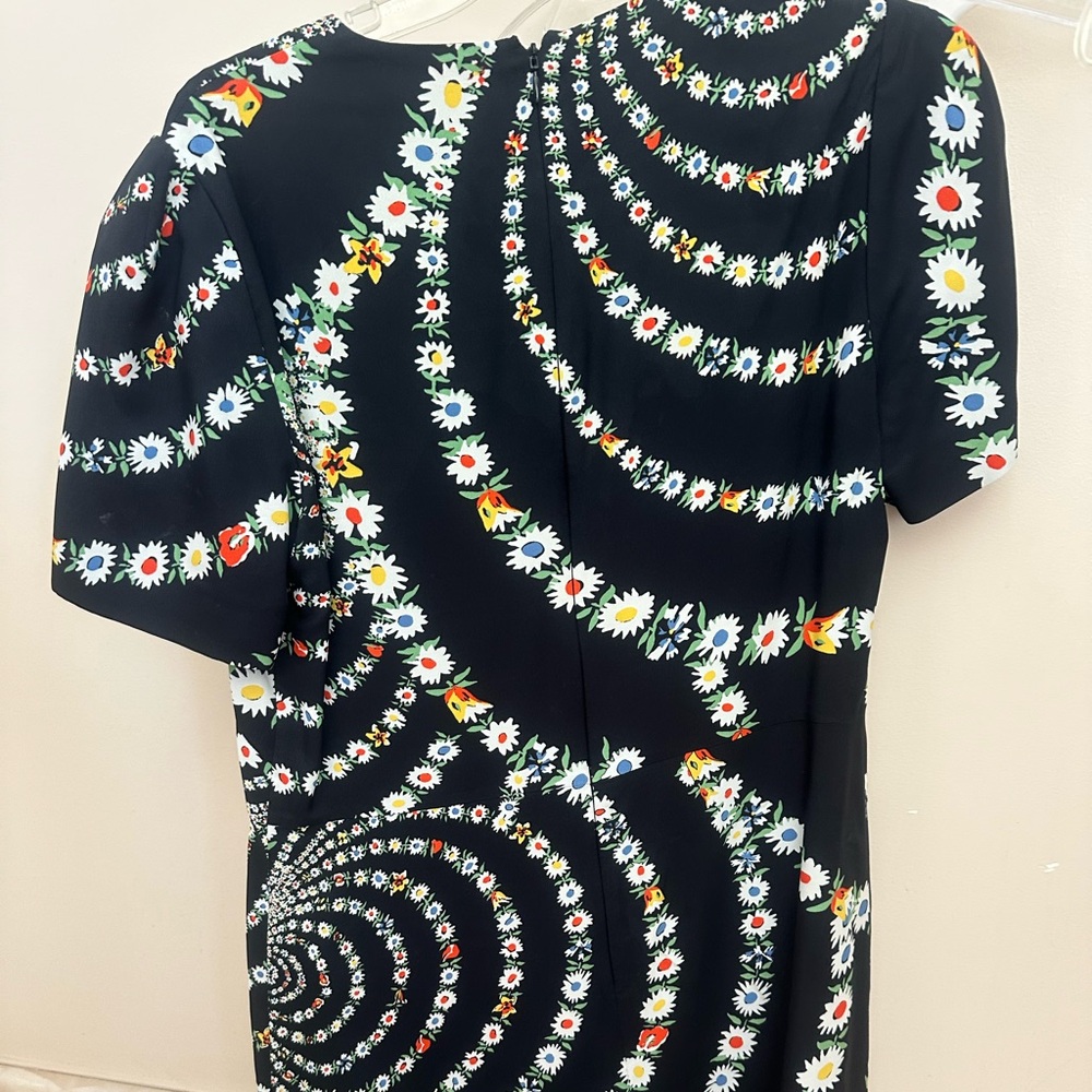 Givenchy Floral Spiral Mini Dress